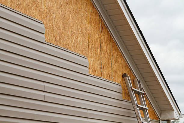 Professional Siding Installation technician working in Windsor, OH